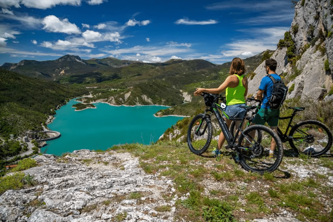 Vélo buena vista rafting lac de castillonpng