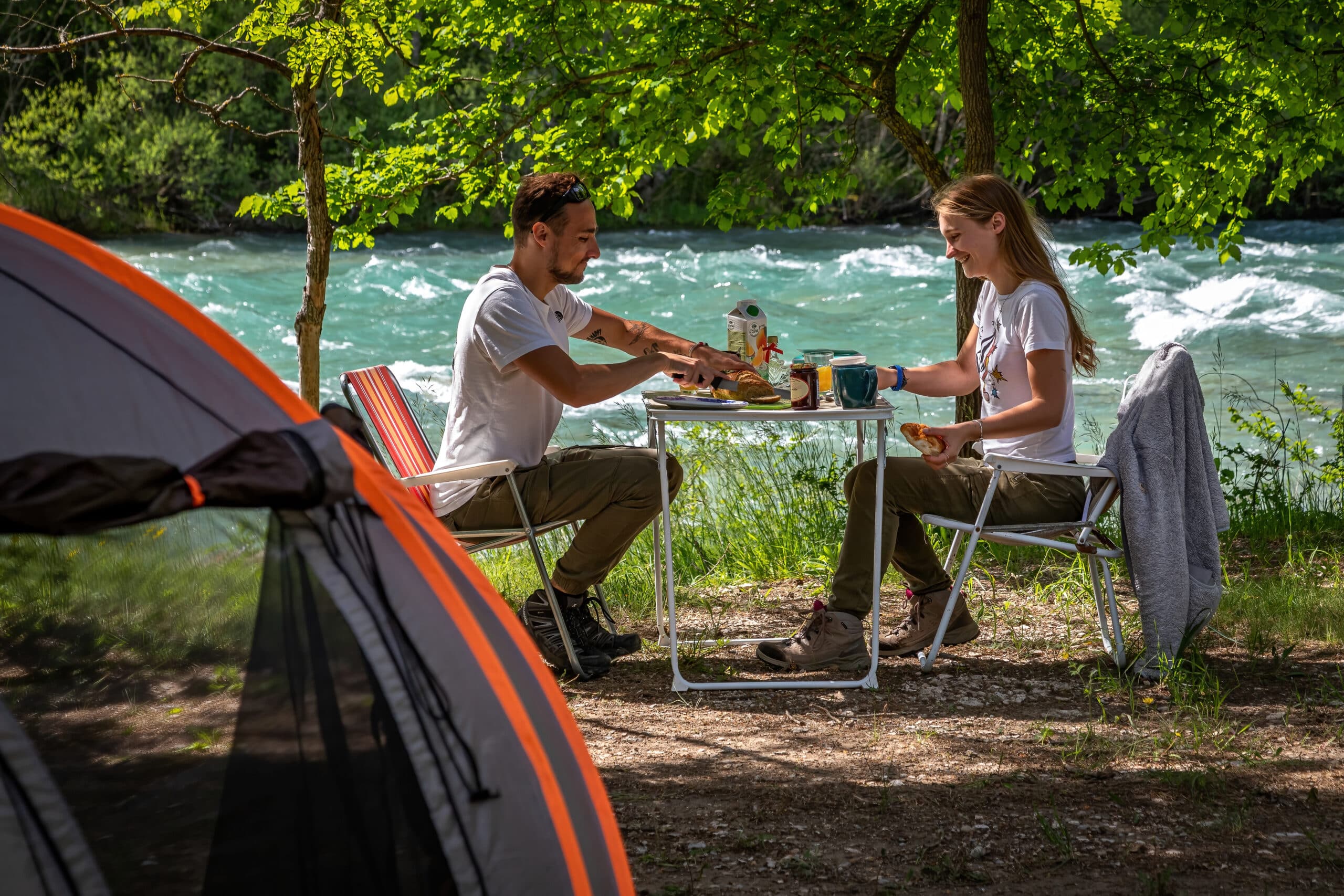 camping riviere
